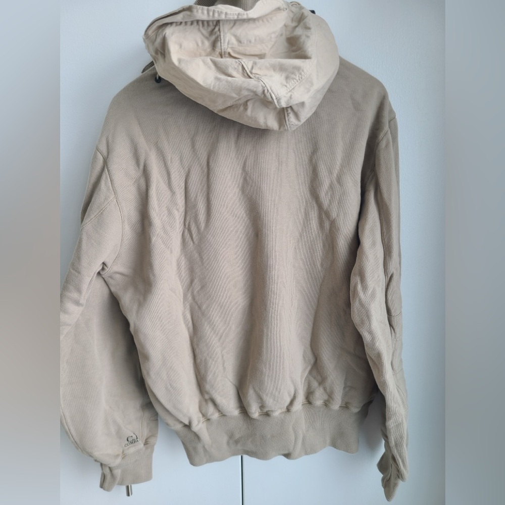 C.P. Company beige hooded sweatshirt XL EUC - Picture 5 of 15